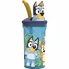 Bluey Trinkbecher – 3D Kinderbecher & Strohhalm-Tumbler Produktbild-Vorschau 1