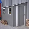 Metalen schuurtjes, 4x10 voet, inclusief vloerplaat, plat Productafbeelding-voorbeeld 13
