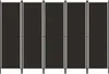 vidaXL Séparation de pièce 5 pièces brun 250x180 cm Voir les images du produit 6