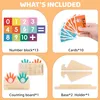 Montessori Spielzeug Lernspiel ab 3 4 5 Jahre, Mathe Spiel Produktbild-Vorschau 3