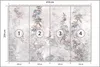 Muralo Vlies Fototapete Für Esszimmer BLUMEN Blätter Beton Produktbild-Vorschau 2