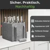 9er Flaschentasche Filz – Flaschenträger für bis zu 9 Produktbild-Vorschau 9
