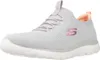 A single gray Skechers shoe is shown against a white background. Produktbild-Vorschau