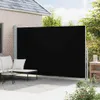 vidaXL Boční výsuvná markýza 220x500 cm černá Náhled obrázku produktu 3