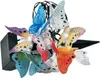 A close-up of a string of solar-powered butterfly lights. Produktbild-Vorschau