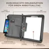 ONVAYA® Konferenzmappe A4 mit Reißverschluss & Ringbuch | Produktbild-Vorschau 4