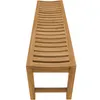Teako Design Teakholz Gartenbank Ferrara Massivholz Produktbild-Vorschau 4