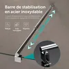 doporro Paroi de Douche à L'italienne Transparent 120cm Voir les images du produit 4