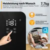 TRESKO Glaskonvektor Glasheizung 2000W APP WiFi schwarz | Produktbild-Vorschau 4