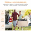 Two men are packing camping gear next to a car, with a tent in the background. Produktbild-Vorschau