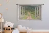 MuchoWow® Wandteppich Wandbehang Durchschauen - Zebra - Produktbild-Vorschau 3