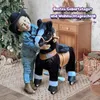 PonyCycle Jazdecký kôň na kolieskach pre deti 4-7 rokov s Náhľad obrázku produktu 2