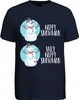 Very Happy Snowmann lustiger Schneemann - Weihnachten Produktbild-Vorschau 2
