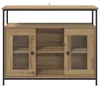 vidaXL Dressoir Artisan-Eikenhout, 100 x 35 x 80 cm, Productafbeelding-voorbeeld 6
