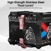 Top Case 65L Motorradkoffer aus Aluminiumlegierung, Produktbild-Vorschau 11