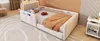 Gestoffeerd bed 90x200 cm, met LED-verlichting, met Productafbeelding-voorbeeld 15