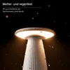 SIGOR Akku-Tischleuchte LED Nuflair 24cm goldfarben 2,2W Produktbild-Vorschau 5