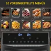 Friggitrice ad aria HOMCOM da 8 litri con doppia camera, 10 Anteprima dell’immagine prodotto 5