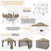 Pavillon 3,6 x 3,6 m, pavillon pliable, chapiteau, tente de Voir les images du produit 8