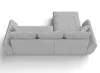 AX LIVING Ecksofa mit Schlaffunktion Verciani L Sofa Produktbild-Vorschau 6