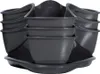Prosperplast Kvetináč na bylinky "COUBI" Grafit 38 cm 3ks Náhľad obrázku produktu 8