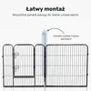 IvoQ Kojec dla szczeniąt – Kojec dla psów – 8 paneli – Podgląd zdjęcia produktu 3