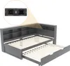 MODFU Rozkládací postel Denní postel 90x200 cm s výsuvnou Náhled obrázku produktu 5