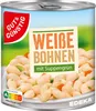 Gut & Günstig Weisse Bohnen mit Suppengrün (800g Dose) + Produktbild-Vorschau 2