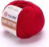 Yarnart Baby Baumwolle 427 - Feuerrot, 165m, 50g, Weich & Produktbild-Vorschau 1