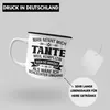 Trendation - Tante Geschenk Emaille Tasse Lustiger Spruch Produktbild-Vorschau 3