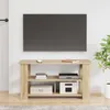 vidaXL Stojak pod telewizor dąb sonoma 100 x 40 x 50 cm Podgląd zdjęcia produktu 4