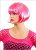 Damen Perücke Bobline Neon-Pink, Einheitsgröße bis 59cm Produktbild-Vorschau 1