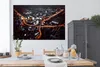 MuchoWow® Poster Skyline - Verkehr - Nacht 180x120 cm - Produktbild-Vorschau 3