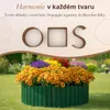 Floranica Zahradní plůtek dřevěný 100 x 10 cm, Zelená – Náhled obrázku produktu 4