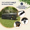 Kingsleeve® Gartenbank Abdeckung 163x66xH63/89 cm Produktbild-Vorschau 6