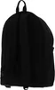 A black backpack shown from the back. Produktbild-Vorschau
