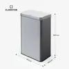 Klarstein 50 L Edelstahl-Sensormülleimer mit Produktbild-Vorschau 8