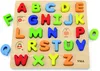 Viga 50124 Puzzle a blocchi - Alfabeto maiuscolo Anteprima dell’immagine prodotto 1