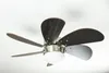 Ventilateur de plafond Turbo Swirl Chrome 76 cm avec Voir les images du produit 2