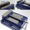 Bituxx Schraubstock 100mm Blau MS-15721 Produktbild-Vorschau 1