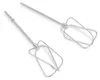 Two metal mixer attachments on a white background. Produktbild-Vorschau