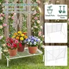 COSTWAY traliccio in metallo, 3 in 1 recinzione decorativa Anteprima dell’immagine prodotto 7