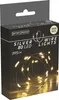 The image shows the packaging of a string of lights. Voir les images du produit
