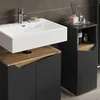 A modern bathroom vanity with a sink and storage cabinet. Náhled obrázku produktu