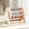 Tambour à roulettes en bois, pensée logique, coordination Voir les images du produit 8