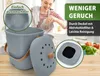 YourCasa® Biomülleimer Küche klein 4L geruchsdicht für Produktbild-Vorschau 7