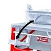 Close-up of a woodworking saw, showing a detail of the blade guard and a directional arrow indicating movement. Anteprima dell’immagine prodotto