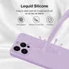 Coque en silicone fine pour iPhone 14 Pro Coque en silicone Voir les images du produit 4