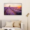 MuchoWow® - Leinwandbilder - Lavendel - Sonnenuntergang - Produktbild-Vorschau 6