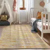 MY-RUG Fleckerlteppich,Rajesh, 110x60, Chindi-Teppich gelb, Produktbild-Vorschau 3